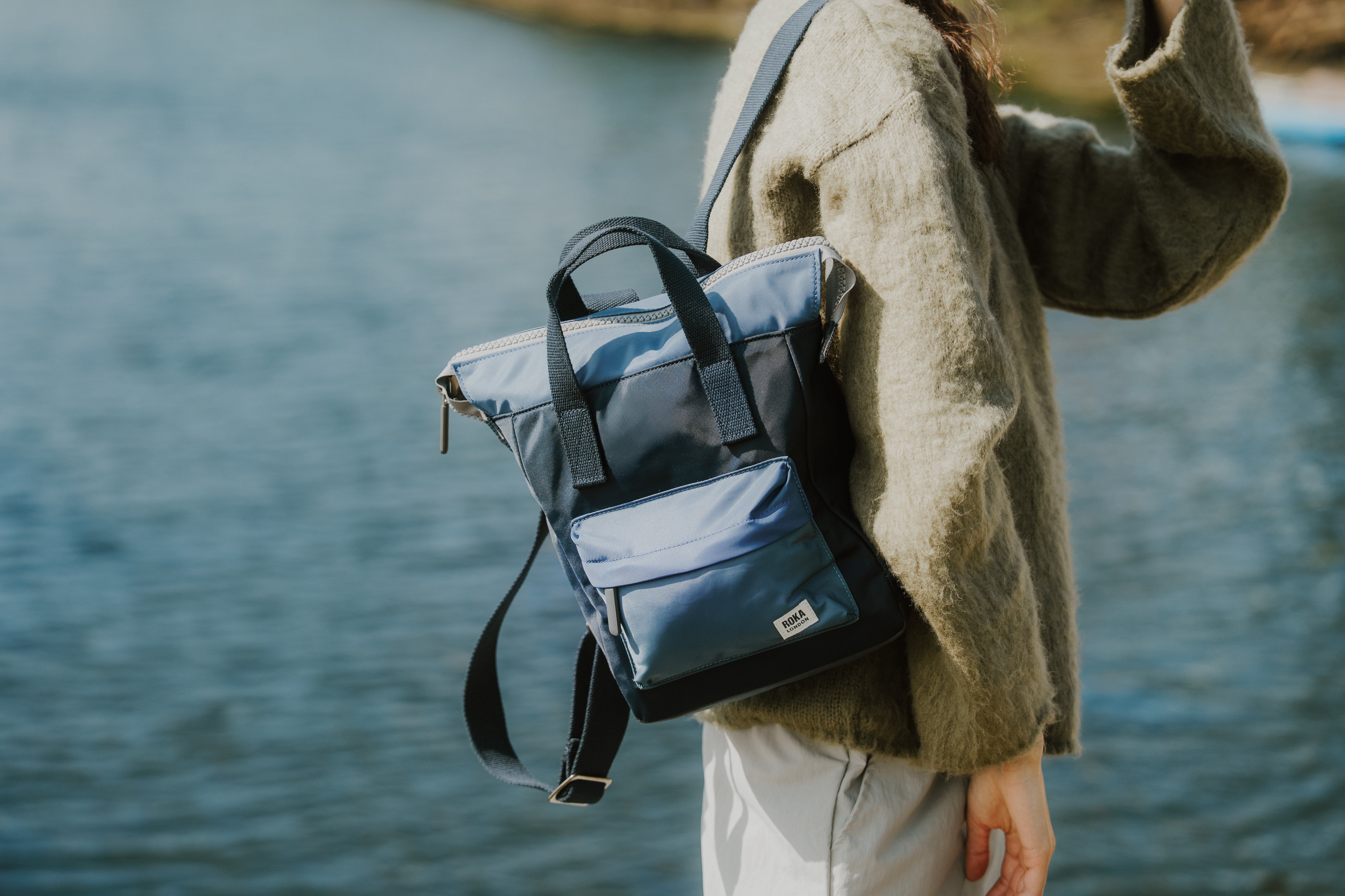 lady with bag