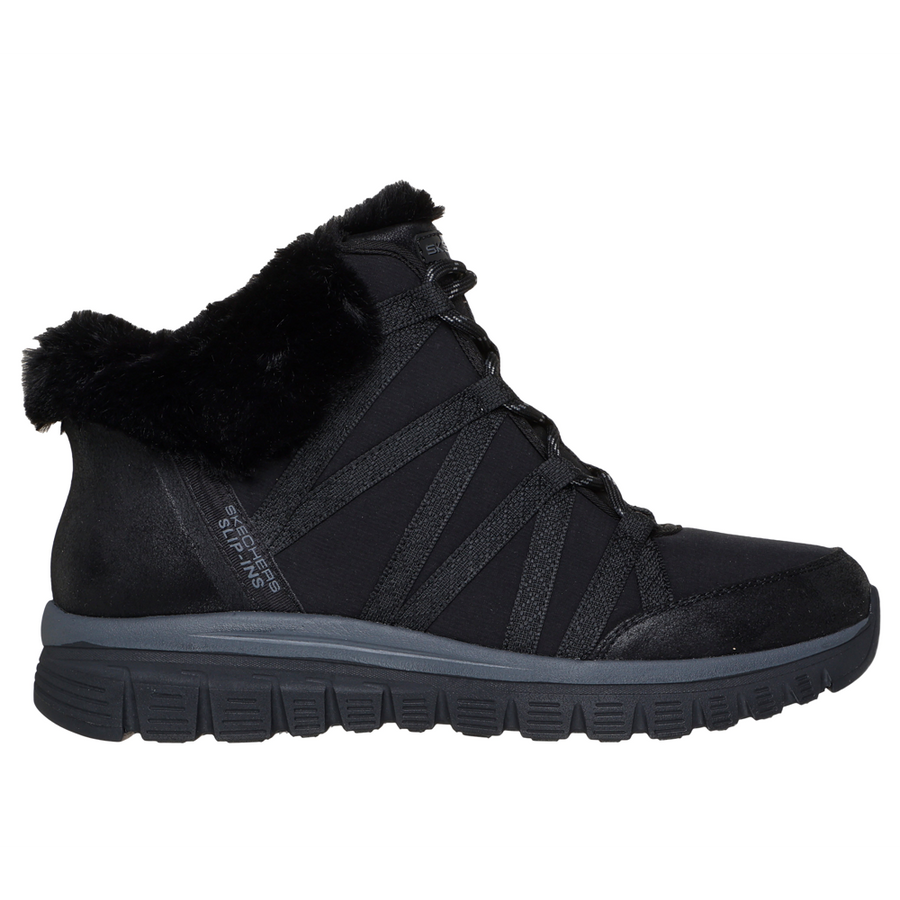 Skechers 168100 Slip In Cozy BBK