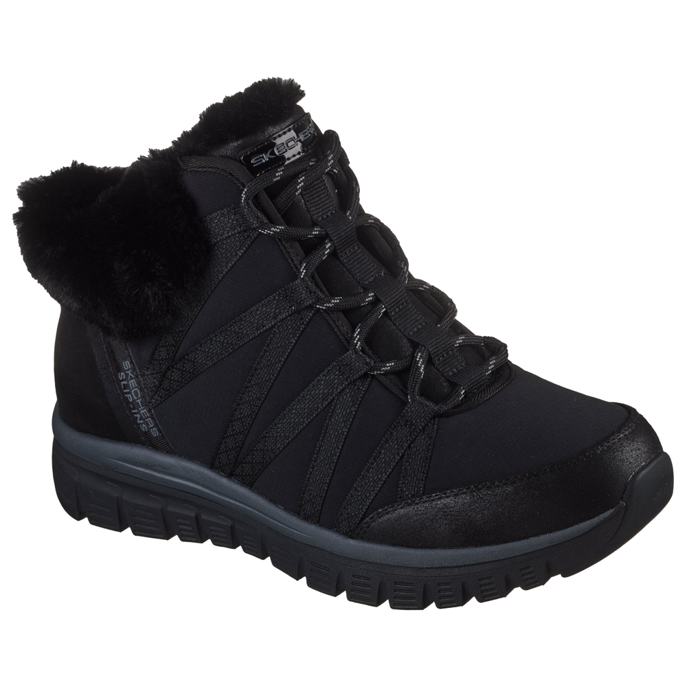 Skechers 168100 Slip In Cozy BBK