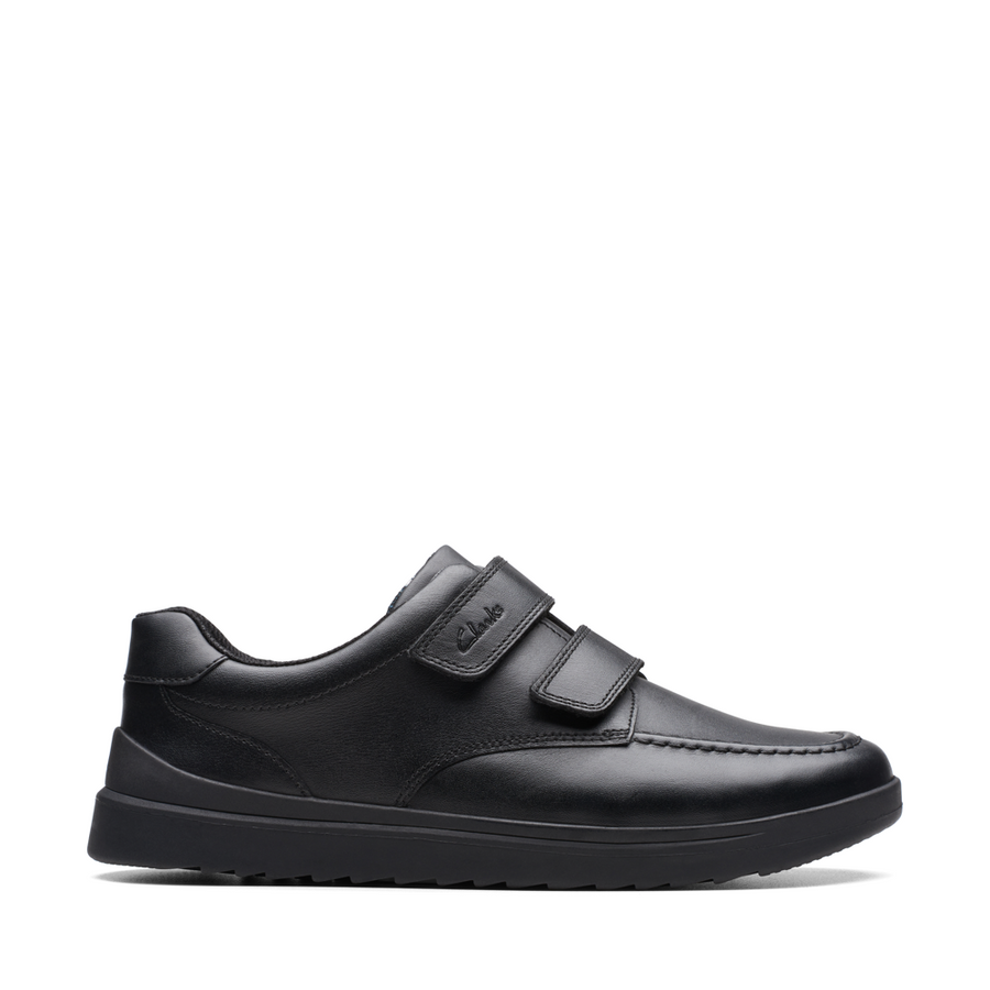 Clarks Goal Style Y Black Leather