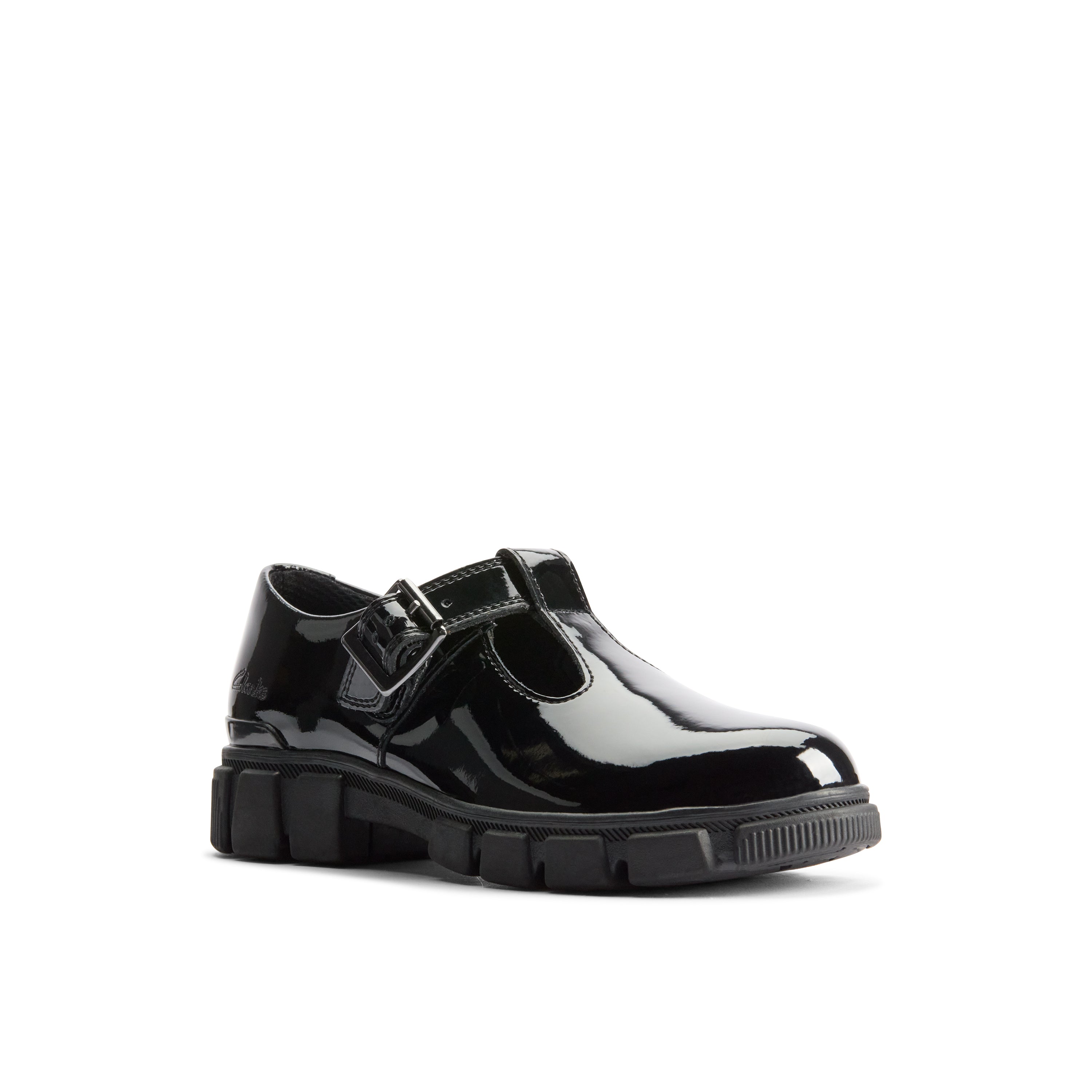 Clarks Evyn Bar K. Black Pat