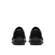 Clarks Jonwin Loop Y Black Leather
