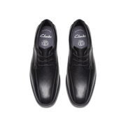Clarks Jonwin Loop Y Black Leather