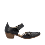 Rieker 43753-02 Black Patent