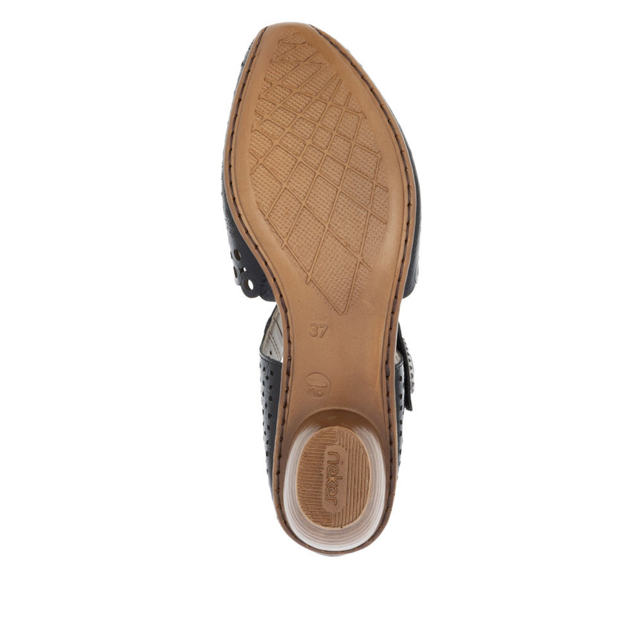 Rieker 43753-02 Black Patent