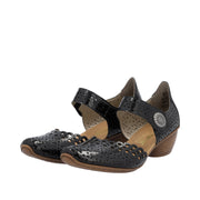 Rieker 43753-02 Black Patent