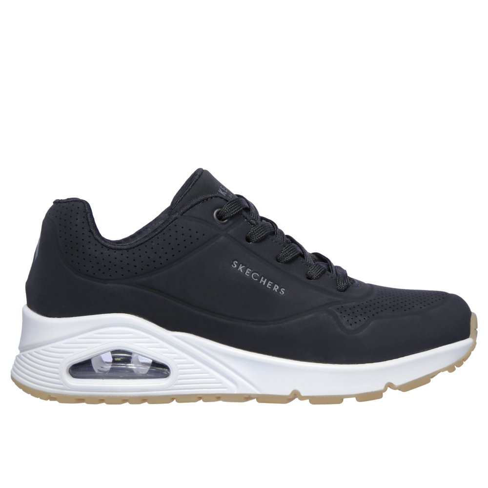 Skechers 73690 WIDE Uno BLK – Wards Shoe Shops Ltd