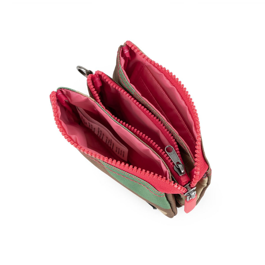 ROKA Carnaby Wallet Vintage Camo Recycled Canvas