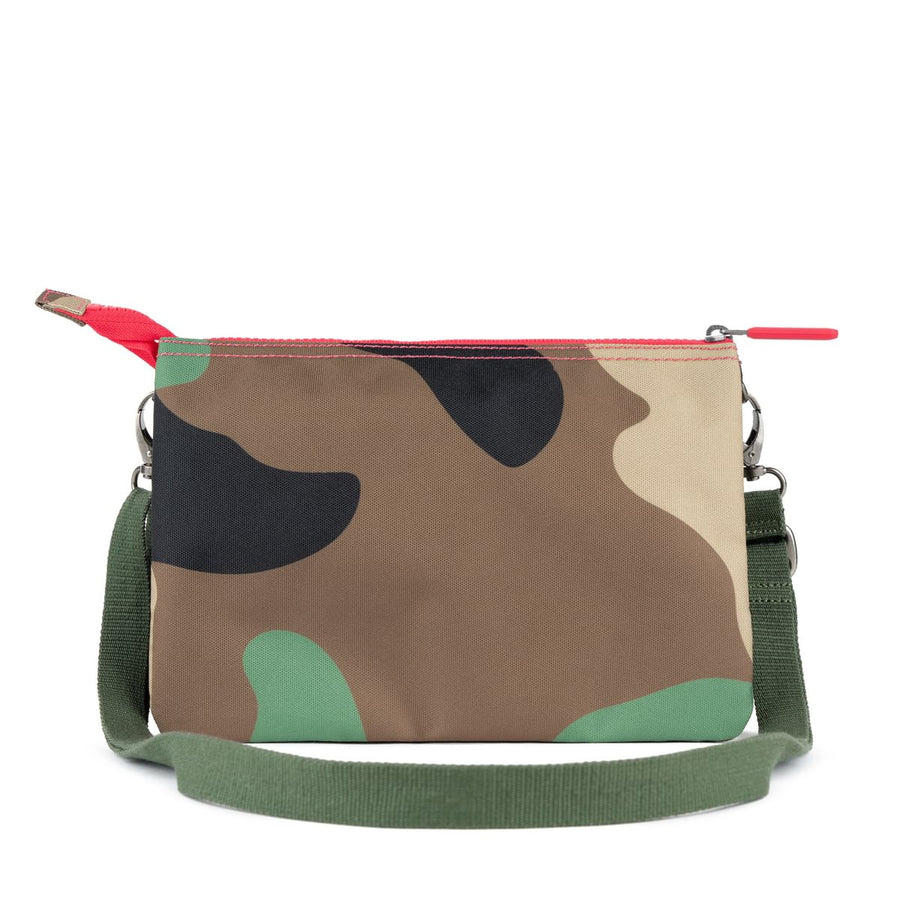 ROKA Carnaby Crossbody XL Vintage Camo Recycled Canvas