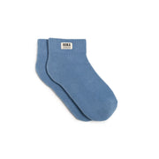 ROKA Wembley Crop Sock Airforce Organic Cotton