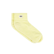 ROKA Wembley Crop Sock Lemonade Organic Cotton