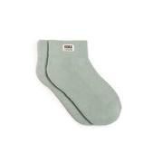 ROKA Wembley Crop Sock Mist Organic Cotton