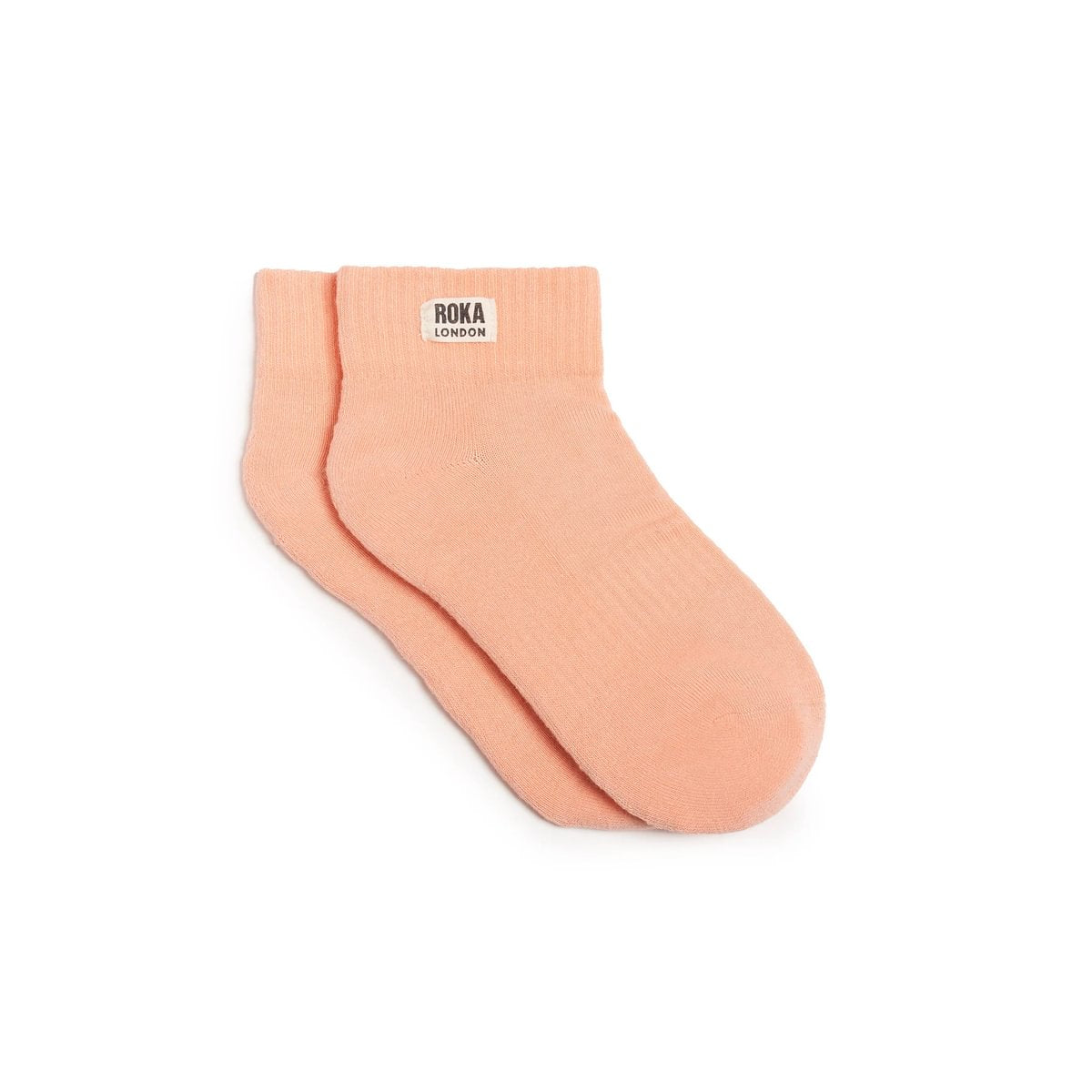 ROKA Wembley Crop Sock Nougat Organic Cotton