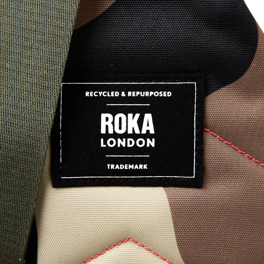 ROKA Willesden B Vintage Camo Recycled Canvas