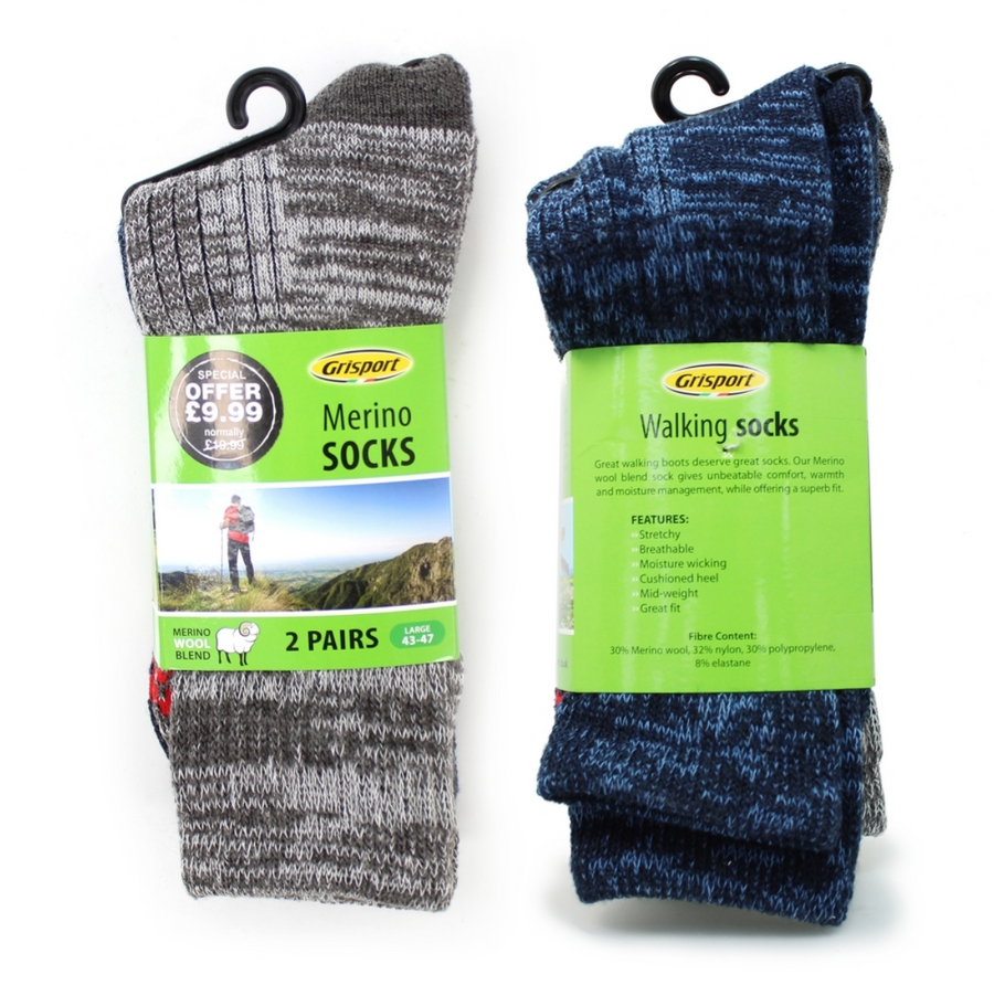 Gri Sport Merino Socks