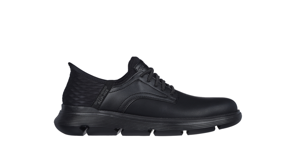 Skechers 205046 Garza SLIP IN BBK – Wards Shoe Shops Ltd