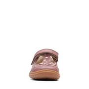 Clarks Flash Mouse T Dusty Pink Leather