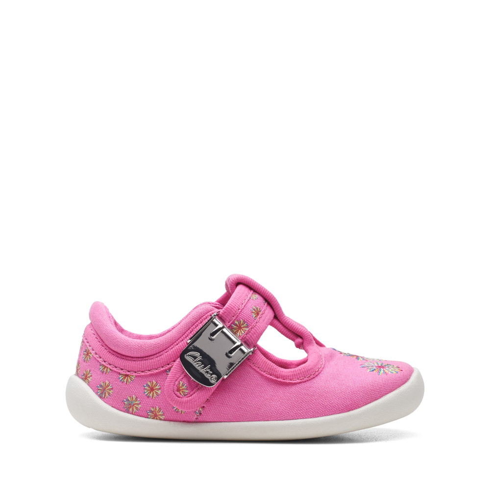 Clarks Roamer Sun T Hot Pink Wards Shoes Ltd