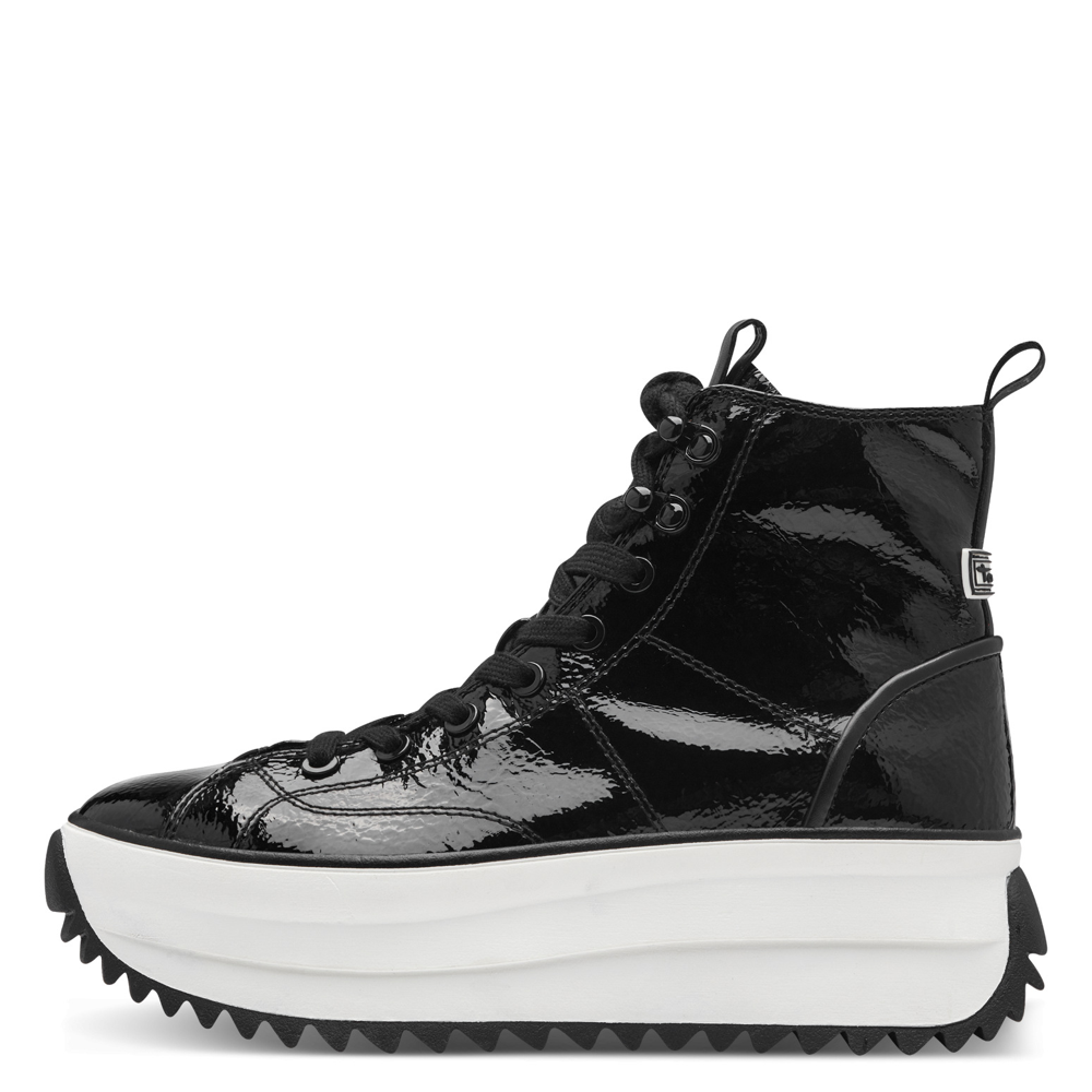 Tamaris Leopard rincez Print Hi Top Platform