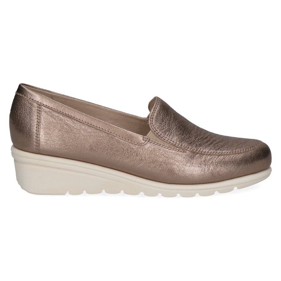 Taupe 2024 metallic shoes