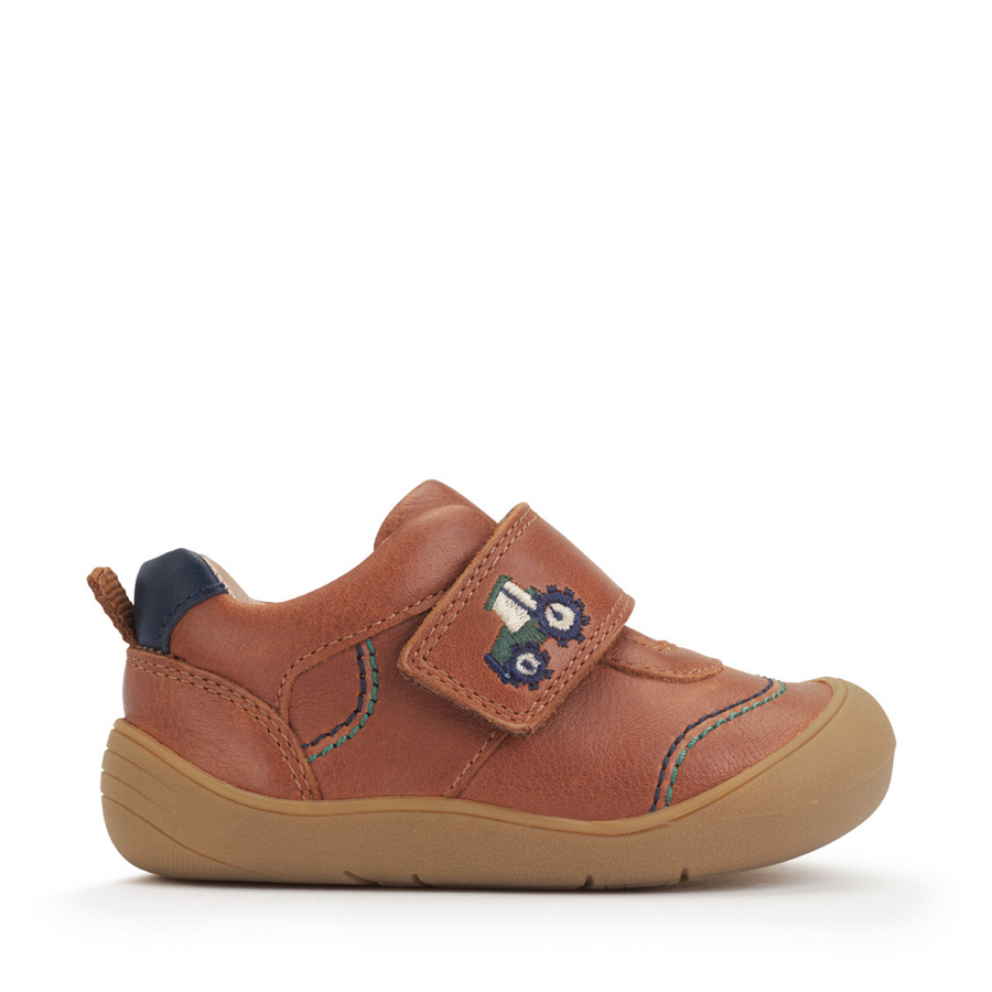 Start-Rite Harvest Tan Leather Brown
