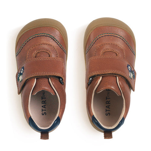Start-Rite Harvest Tan Leather Brown