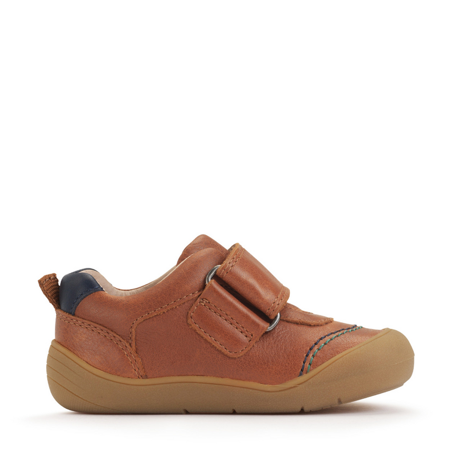 Start-Rite Harvest Tan Leather Brown