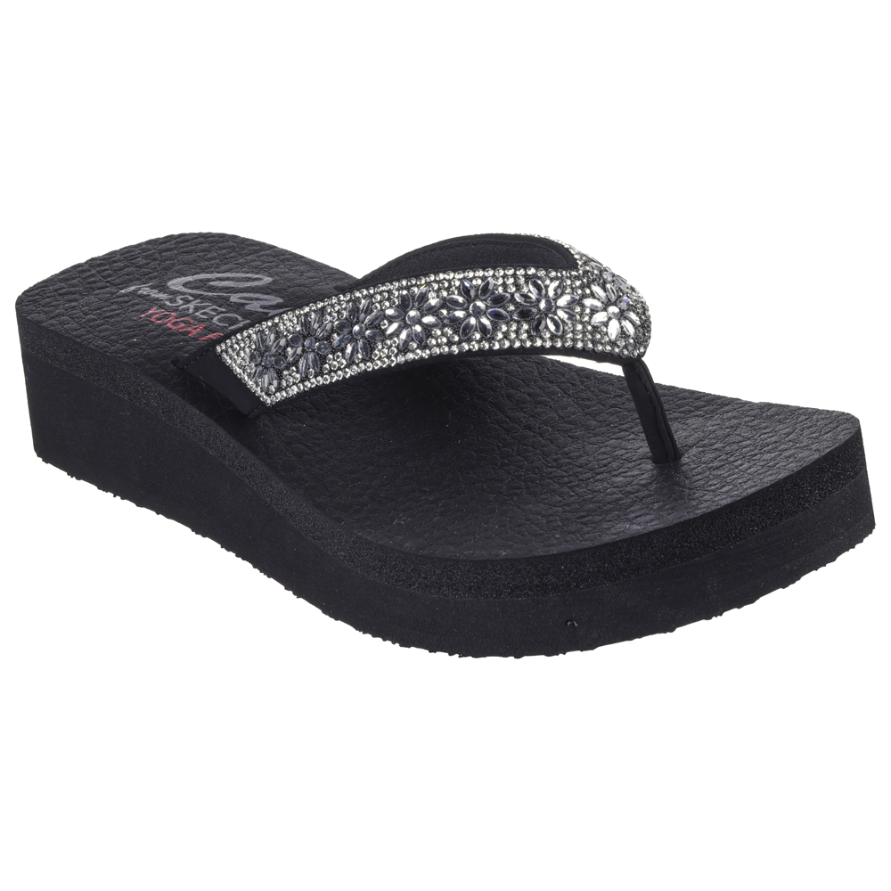 Skechers 119638 Vinyasa-WildDaisies BLK