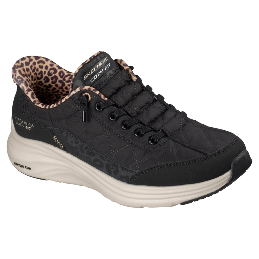 Skechers 150419 Contour Foam - Leopard Dream BLK