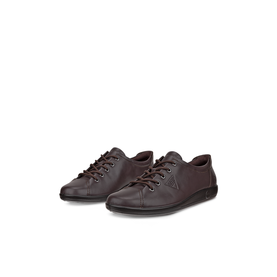 Ecco 206503 Soft 2.0 Lace Shoe Mocha 01178