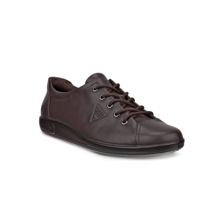 Ecco 206503 Soft 2.0 Lace Shoe Mocha 01178
