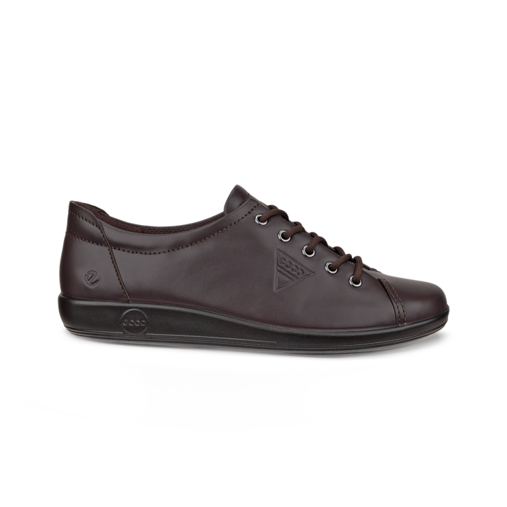 Ecco 206503 Soft 2.0 Lace Shoe Mocha 01178