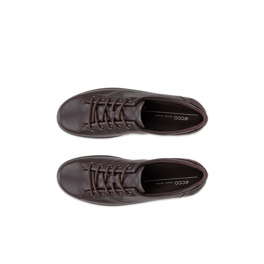 Ecco 206503 Soft 2.0 Lace Shoe Mocha 01178
