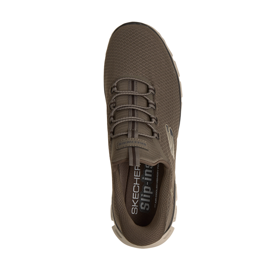 Skechers 233010 Slip-Ins Glide Step BRNT