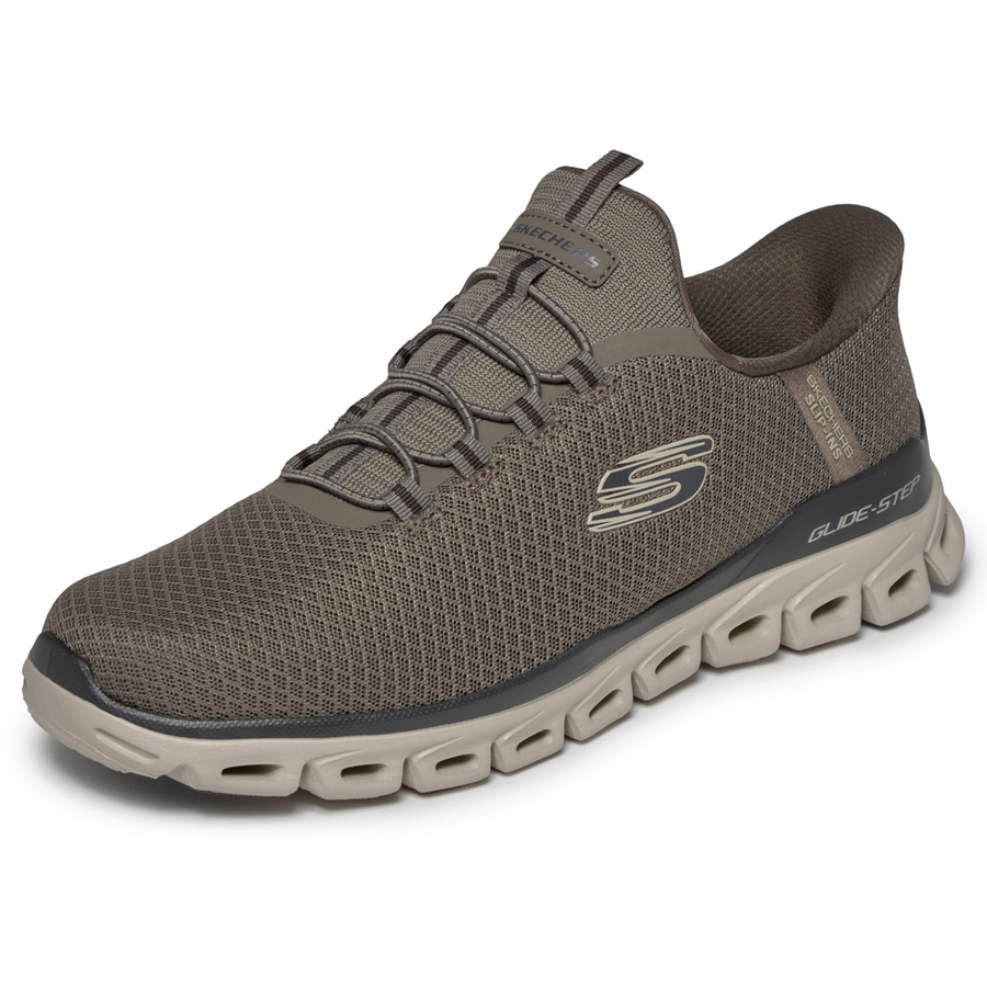 Skechers 233010 Slip-Ins Glide Step BRNT