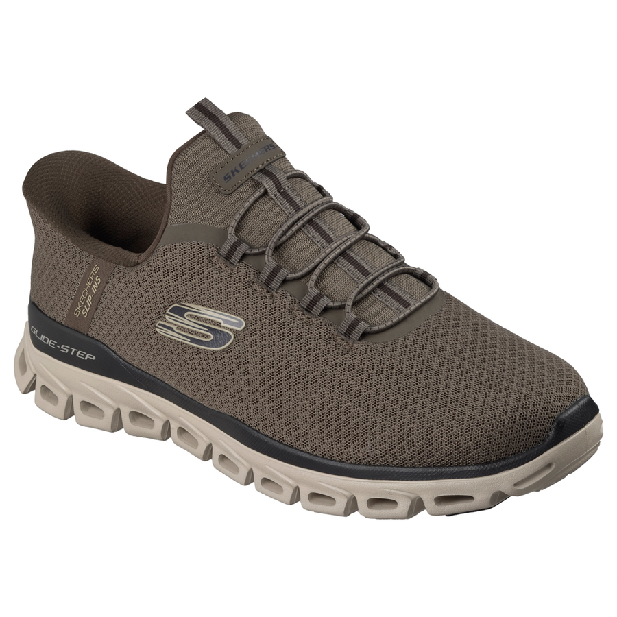 Skechers 233010 Slip-Ins Glide Step BRNT