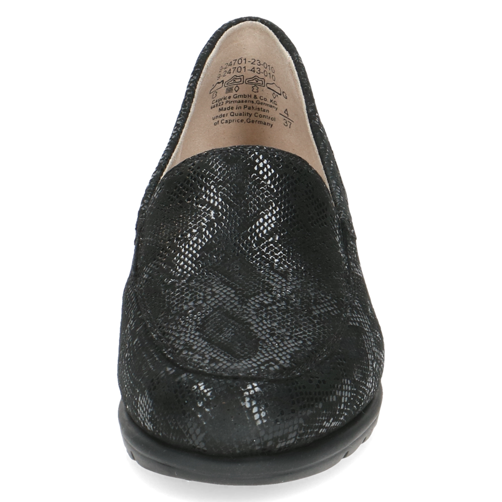 Caprice 24701-42-010 Black Reptile