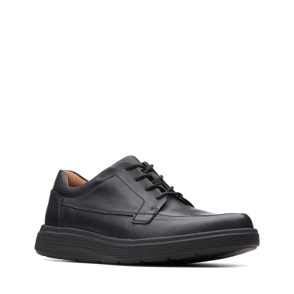 Clarks Un Abode Ease Black Leather