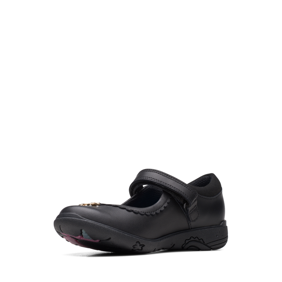 Clarks Relda Sea K Black Leather