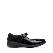 Clarks Relda Sea K Black Patent