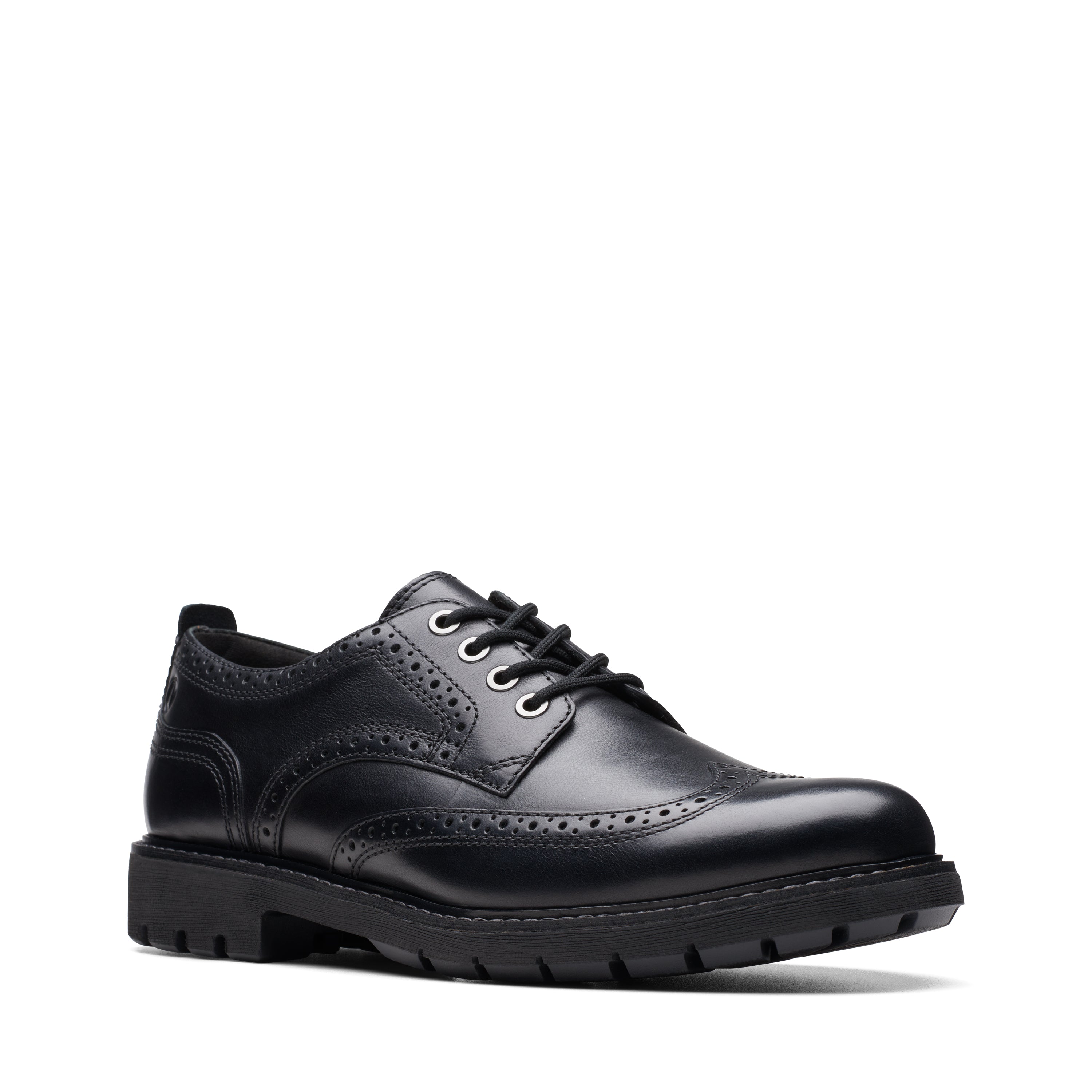 Clarks Batcombe Far Black Leather