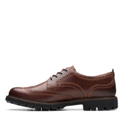 Clarks Batcombe Far Dark Tan Leather
