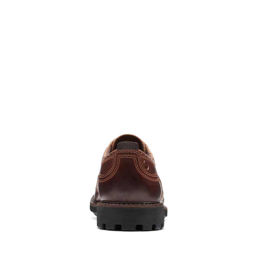 Clarks Batcombe Far Dark Tan Leather