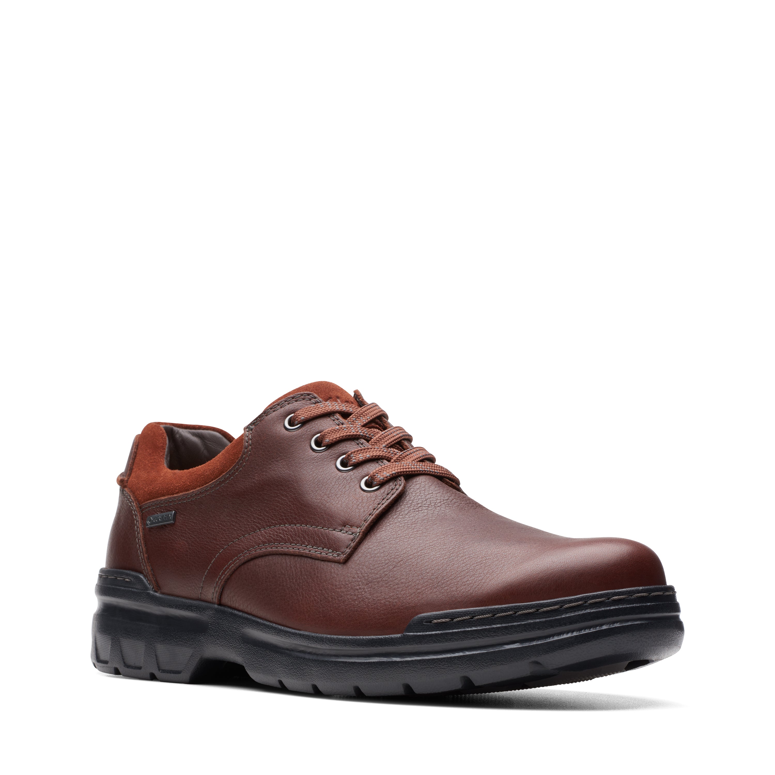 Clarks Rockie Walk GTX Dark Tan Leather