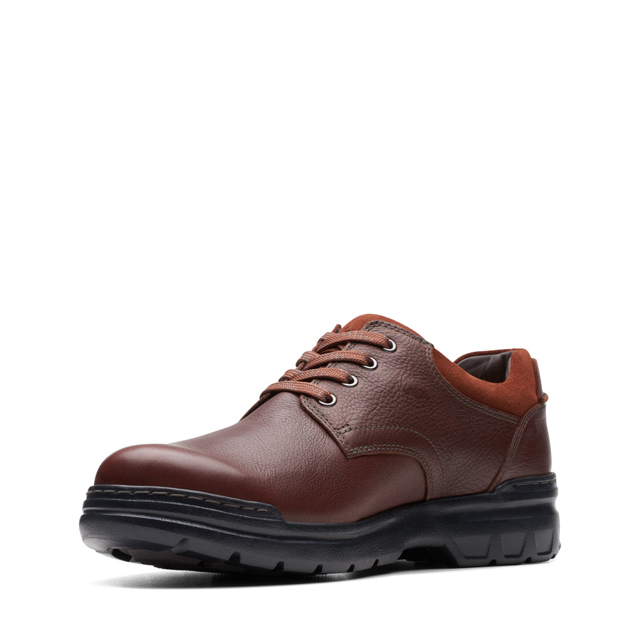 Clarks Rockie Walk GTX Dark Tan Leather