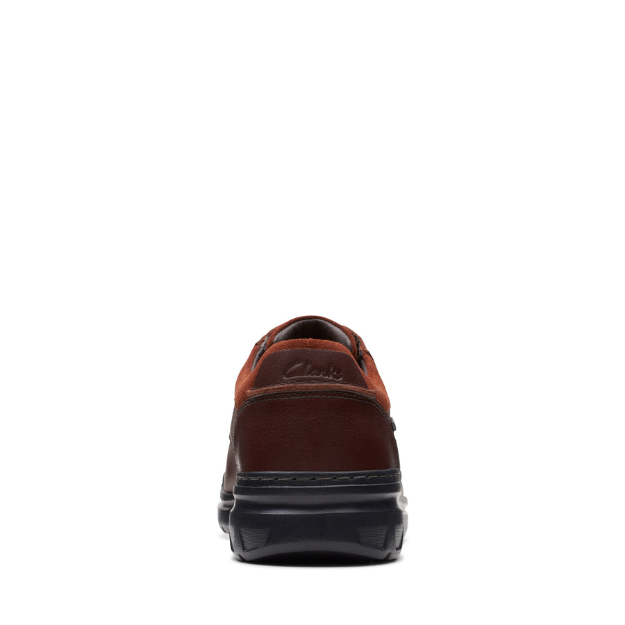 Clarks Rockie Walk GTX Dark Tan Leather
