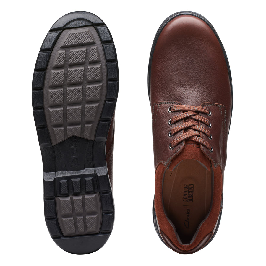Clarks Rockie Walk GTX Dark Tan Leather