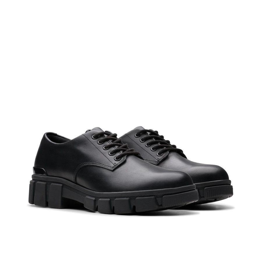 Clarks Evyn Lace Y. Black Leather