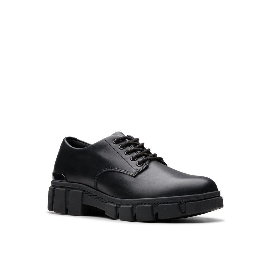 Clarks Evyn Lace Y. Black Leather