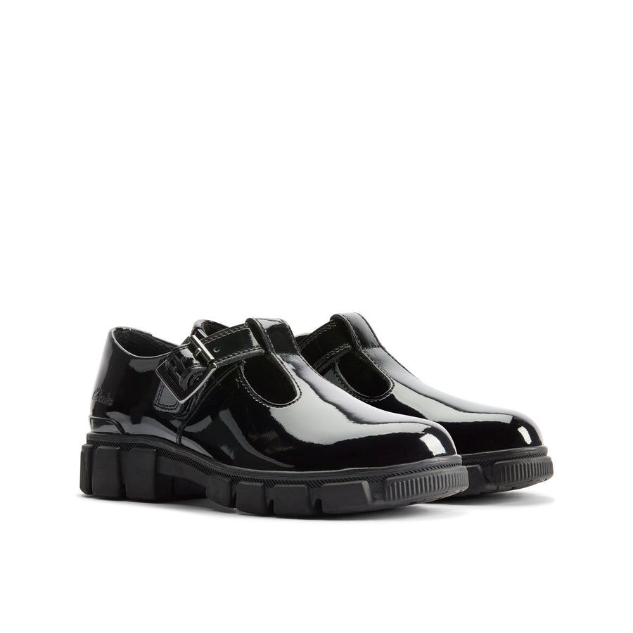 Clarks Evyn Bar K. Black Pat